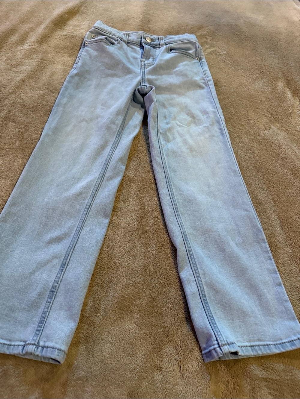 wonder nation Light Blue Straight Jeans for Kids